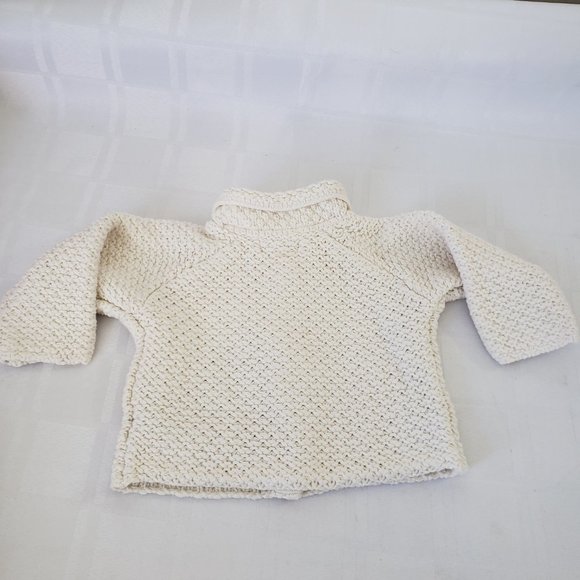 The Children's Place Knit Sweater W/Embroidered Flowers 3-6 Months - Picture 5 of 9